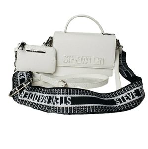 Steve Madden white crossbody